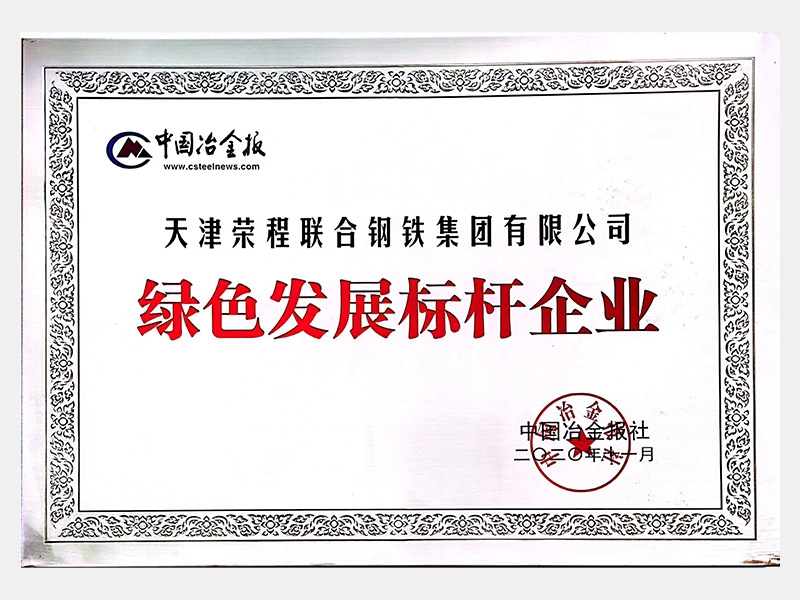 綠色發展標桿企業